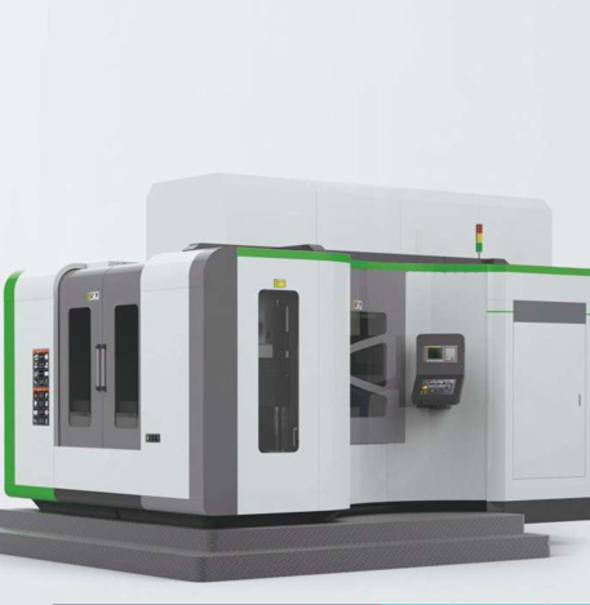 Application of Zhishan Intelligent Control ik2 bus type servo system in CNC machine tools